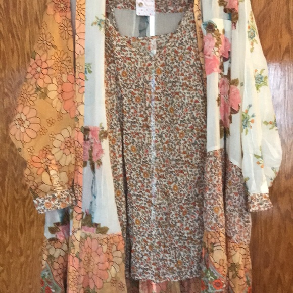 *LAST 1* Free People Day of Ditzies Dress & slip S - Picture 11 of 12